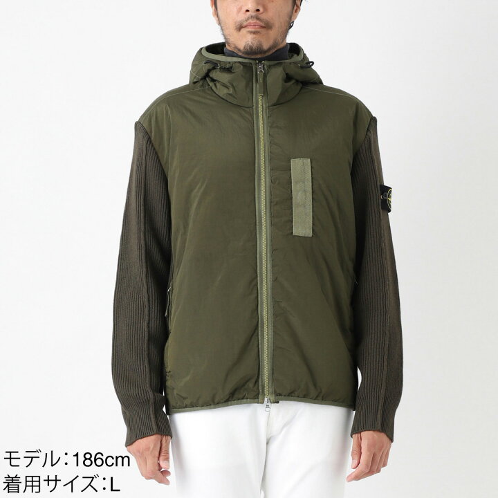 楽天市場】ストーンアイランド STONE ISLAND 中綿入りフーデッド 