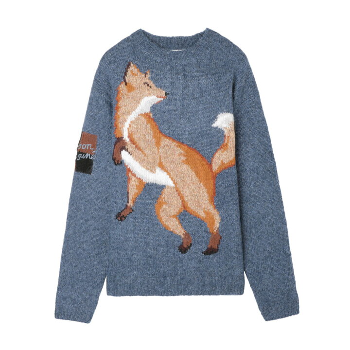楽天市場】【アウトレット】メゾンキツネ MAISON KITSUNE クルーネック 