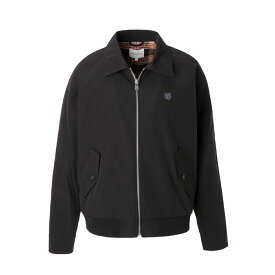 メゾンキツネ MAISON KITSUNE ブルゾン ブラック メンズ lm02103wq0062 p199 black HARRINGTON JACKET IN TECHNICAL COTTON GABARDINE W【あす楽対応_関東】【返品送料無料】【ラッピング無料】