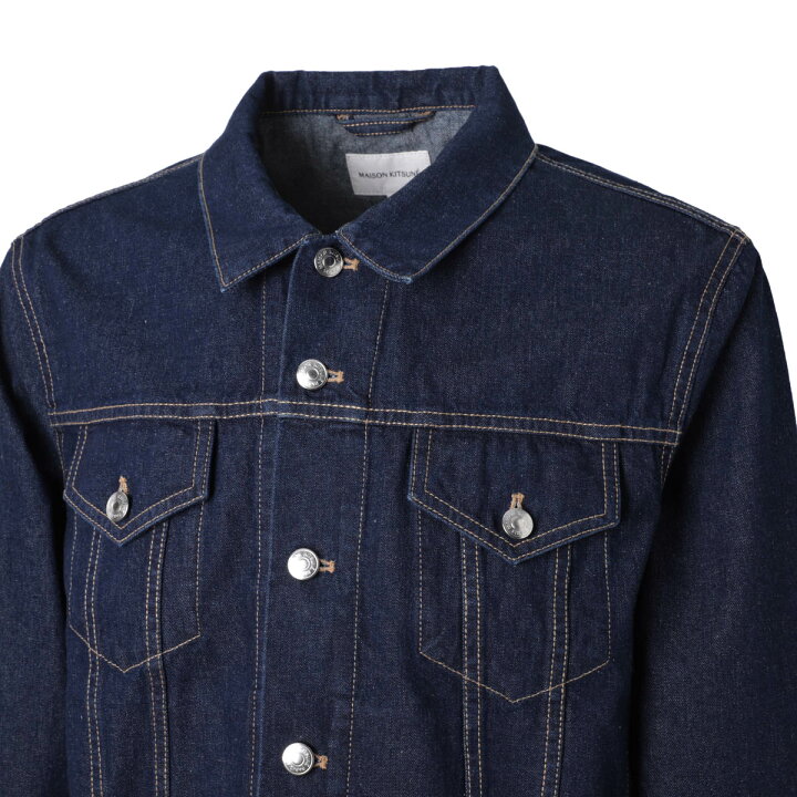 楽天市場】メゾンキツネ MAISON KITSUNE デニムジャケット ブルー 