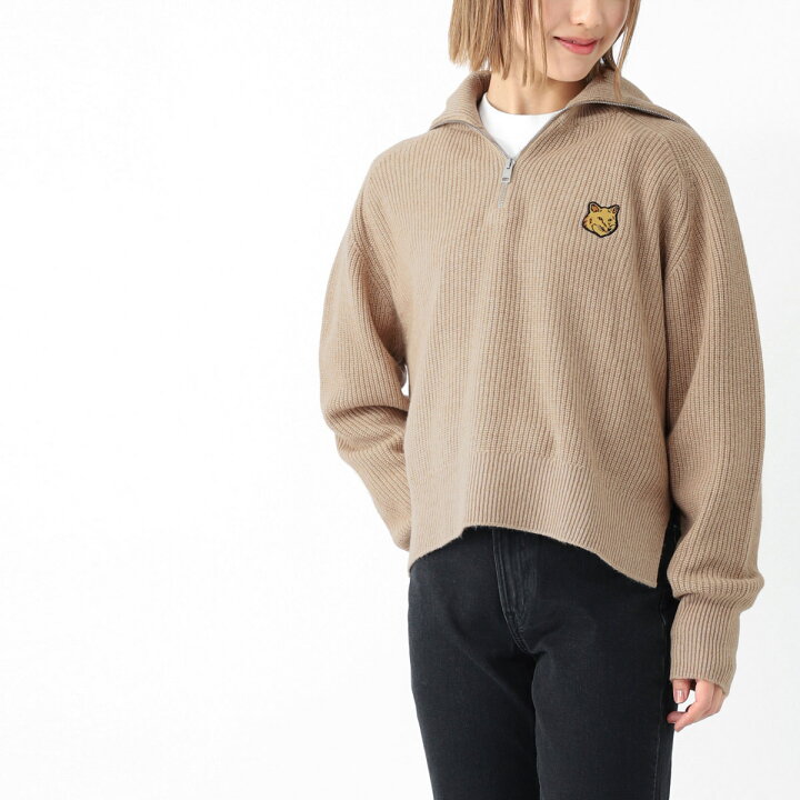 楽天市場】【アウトレット】メゾンキツネ MAISON KITSUNE ハーフジップ 