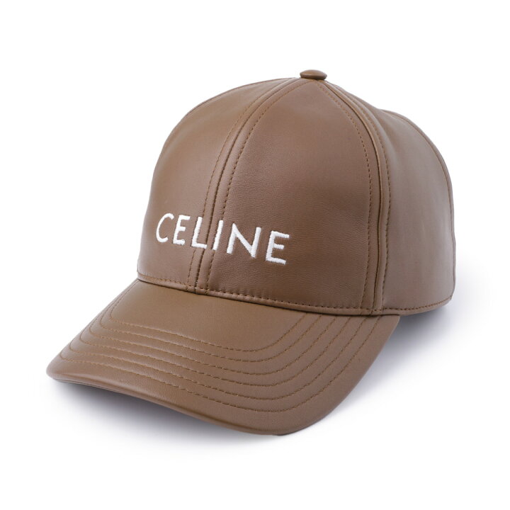 楽天市場】セリーヌ CELINE ベースボールキャップ ブラウン レディース 