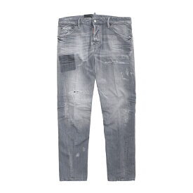 ディースクエアード DSQUARED2 ボタンフライジーンズ グレー メンズ s74lb1363 s30260 852 SEXY TWIST JEAN【返品送料無料】【ラッピング無料】