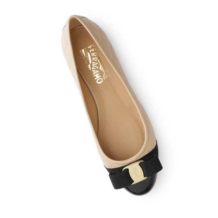 楽天市場】フェラガモ FERRAGAMO バレエシューズ フラットシューズ 