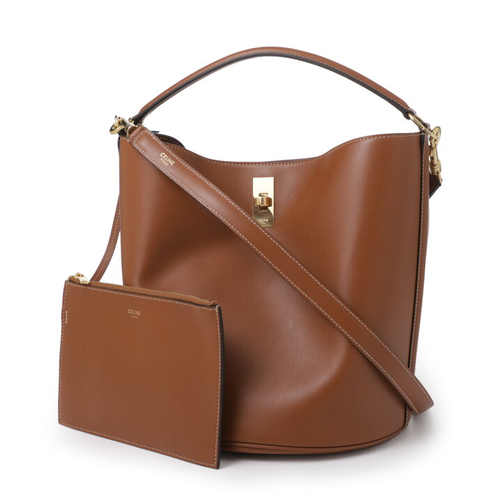 楽天市場】セリーヌ CELINE バケットバッグ 2WAY ブラウン レディース