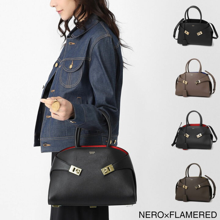 楽天市場】フェラガモ FERRAGAMO ハンドバッグ 2WAY ショルダーバッグ