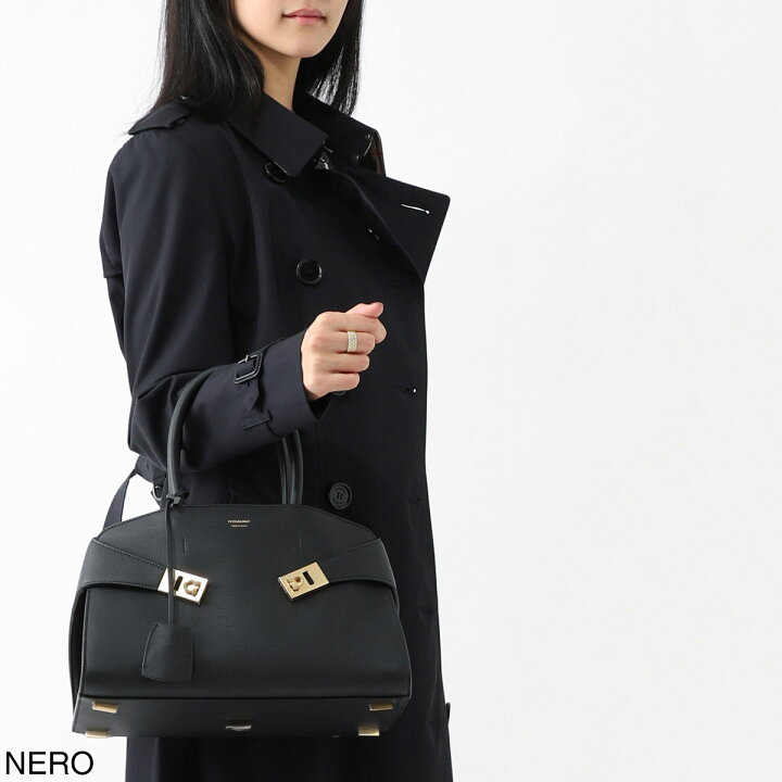 楽天市場】フェラガモ FERRAGAMO ハンドバッグ 2WAY ショルダーバッグ 