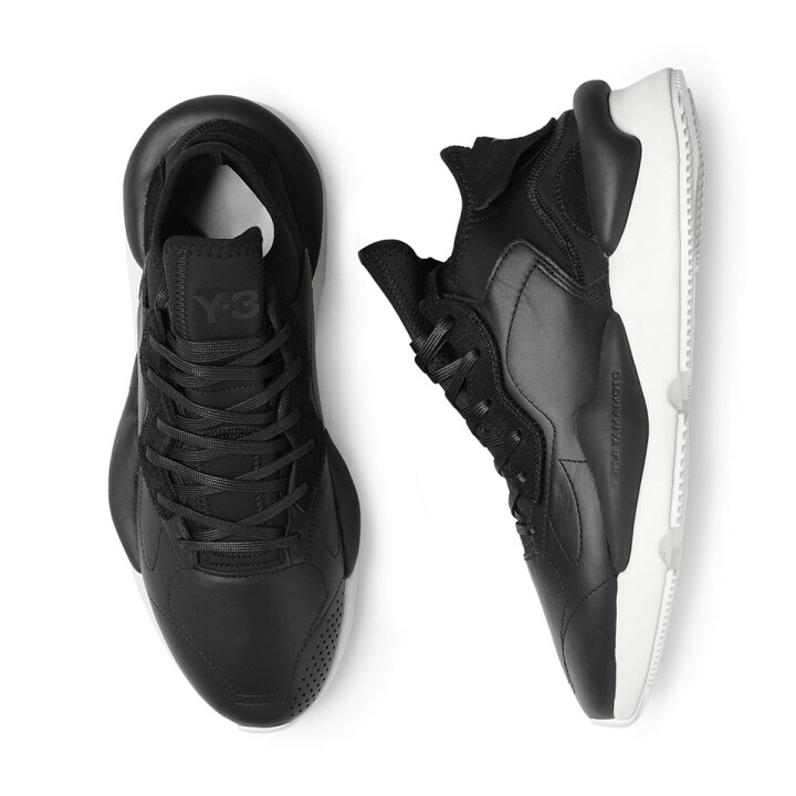 美品】Y-3 KAIWA レザー トリプルブラック Y-3 × adidas KAIWA 