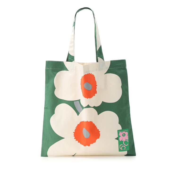 楽天市場】マリメッコ marimekko トートバッグ 2WAY グリーン 