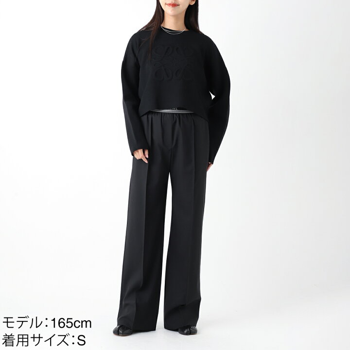 楽天市場】【アウトレット】【ラスト1点】ロエベ LOEWE ウールパンツ 