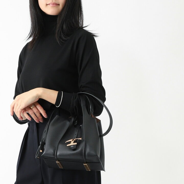 楽天市場】トッズ TODS ハンドバッグ 2WAY ショルダーバッグ ブラック 