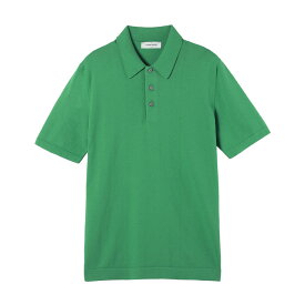 グランサッソ Gran Sasso ニットポロシャツ メンズ 大きいサイズあり 58139 18120 664 TENNIS M/M【返品送料無料】