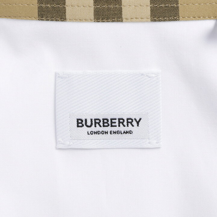 楽天市場】【アウトレット】バーバリー BURBERRY 長袖レギュラーカラー 
