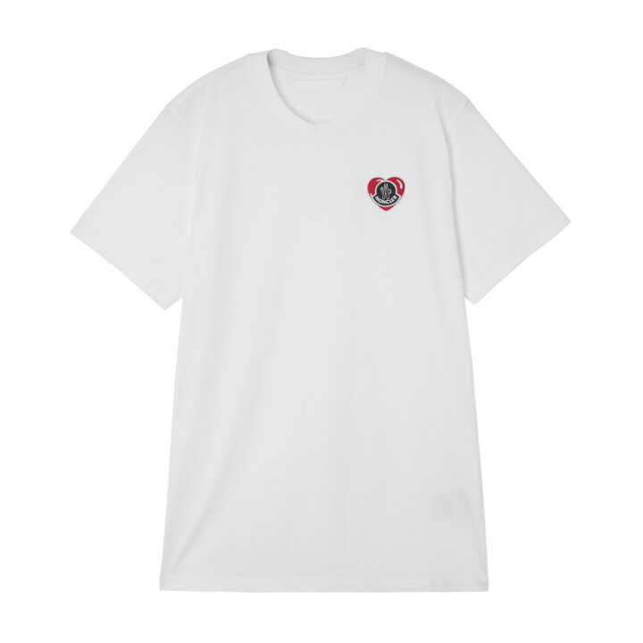 楽天市場】モンクレール MONCLER クルーネックTシャツ ホワイト メンズ 