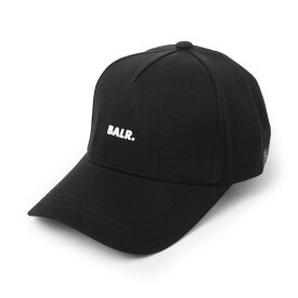 ボーラー BALR. ベースボールキャップ 5パネルキャップ ブラック メンズ brand cotton cap jetblack Brond Cotton Cap【返品送料無料】[2025SS]