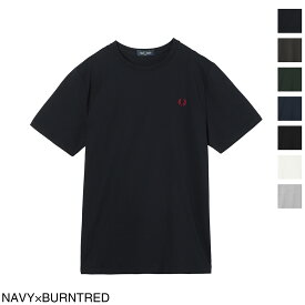 フレッドペリー FRED PERRY クルーネックTシャツ メンズ m1600 v73 CREW NECK T-SHIRT【あす楽対応_関東】【返品送料無料】【ラッピング無料】[2024SS]