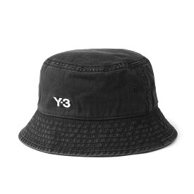 ワイスリー Y-3 バケットハット ブラック メンズ ix7000 black Y-3 BUCKET HAT【返品送料無料】【ラッピング無料】[2024SS]