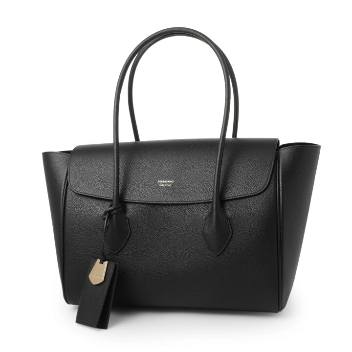 楽天市場】フェラガモ FERRAGAMO トートバッグ ブラック レディース 