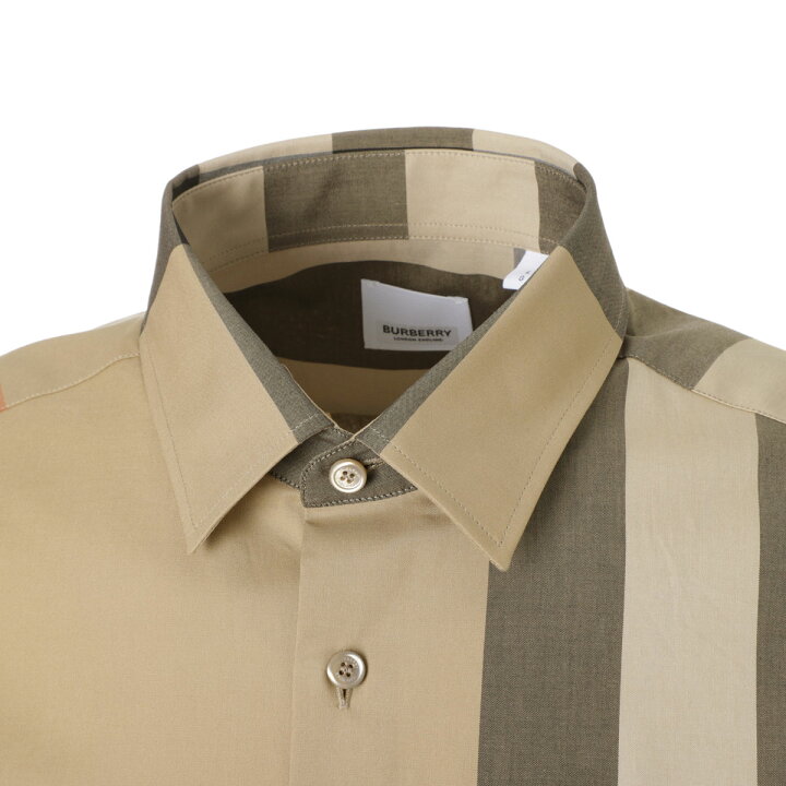 楽天市場】【アウトレット】バーバリー BURBERRY 長袖レギュラーカラー 