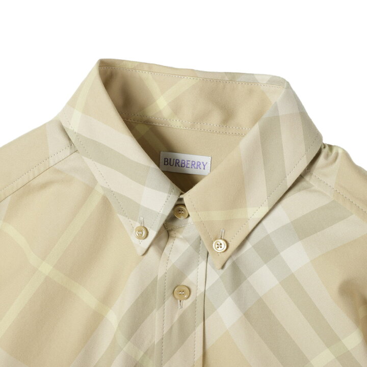 楽天市場】【アウトレット】バーバリー BURBERRY 半袖シャツ ベージュ 
