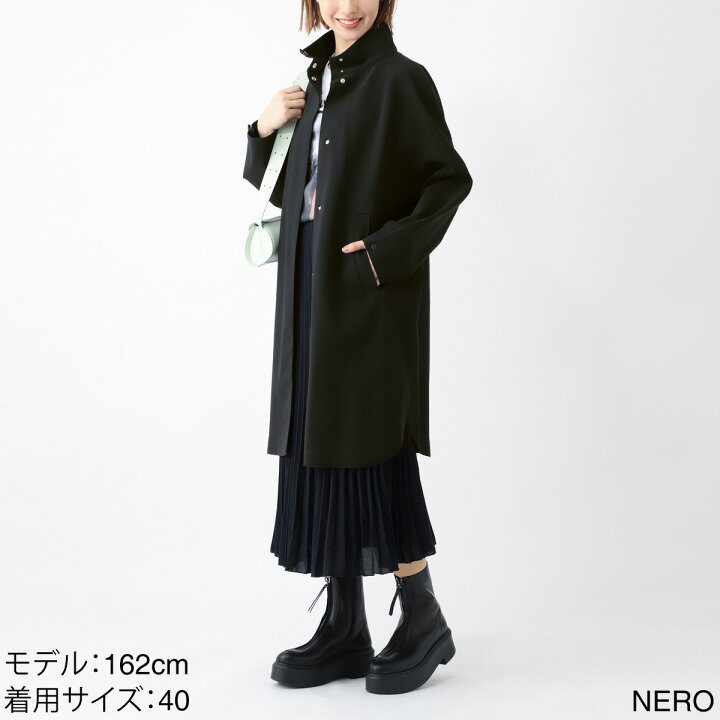 楽天市場】ヘルノ HERNO ナイロンコート ブラック レディース 大きい 
