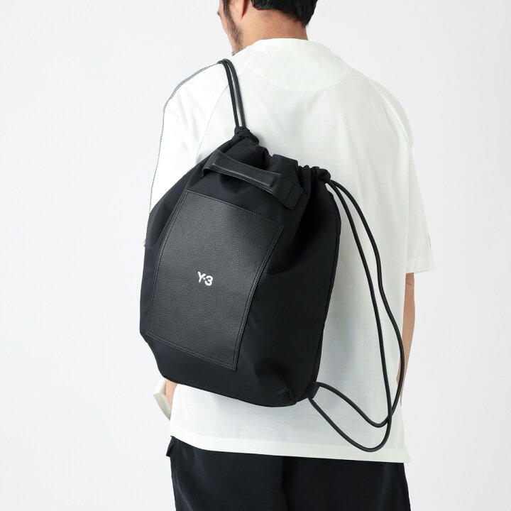 楽天市場】ワイスリー Y-3 バックパック ナップサック ブラック メンズ 