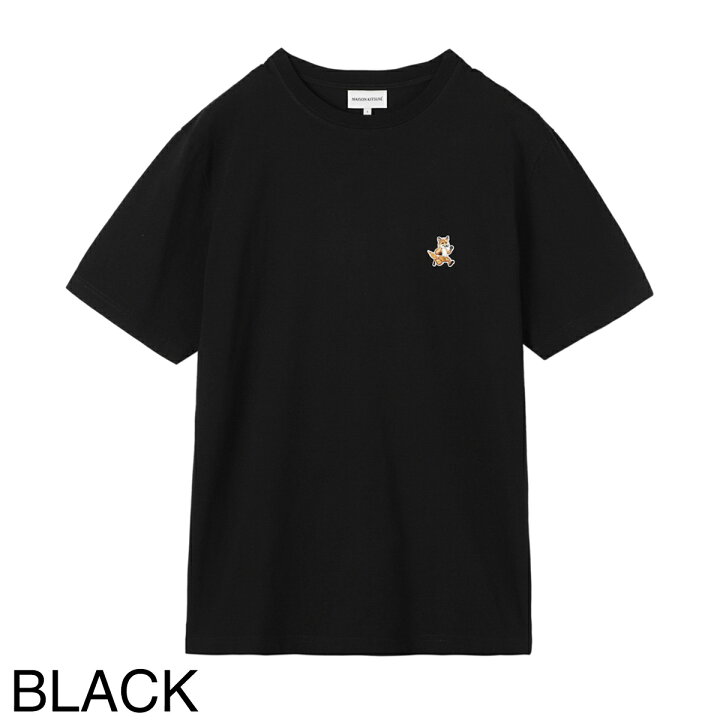楽天市場】メゾンキツネ MAISON KITSUNE クルーネックTシャツ メンズ  