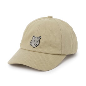 メゾンキツネ MAISON KITSUNE ベースボールキャップ ベージュ メンズ レディース mm06104ww0096 p357 canvas BOLD FOX HEAD【返品送料無料】【ラッピング無料】[2024SS]