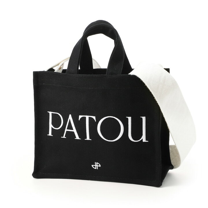 楽天市場】パトゥ Patou トートバッグ 2WAY ショルダーバッグ ブラック  