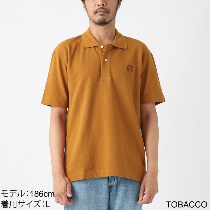 楽天市場】メゾンキツネ MAISON KITSUNE ポロシャツ メンズ 