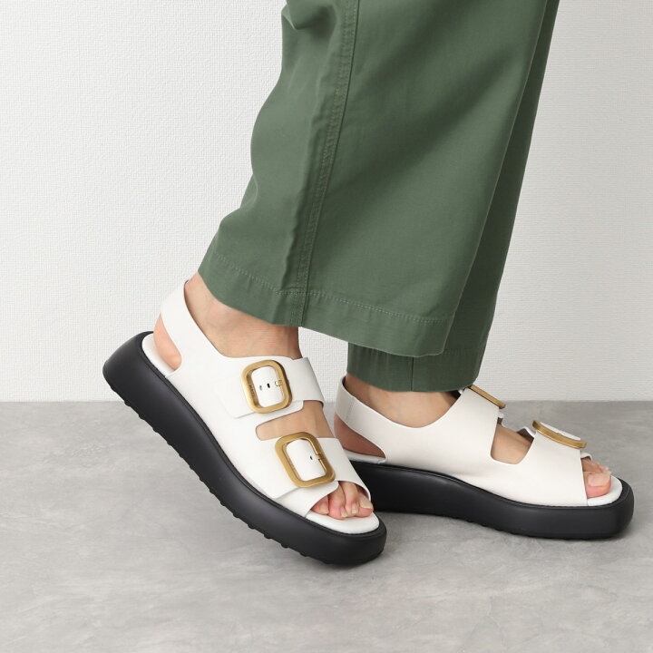 楽天市場】【アウトレット】トッズ TODS サンダル ホワイト レディース  