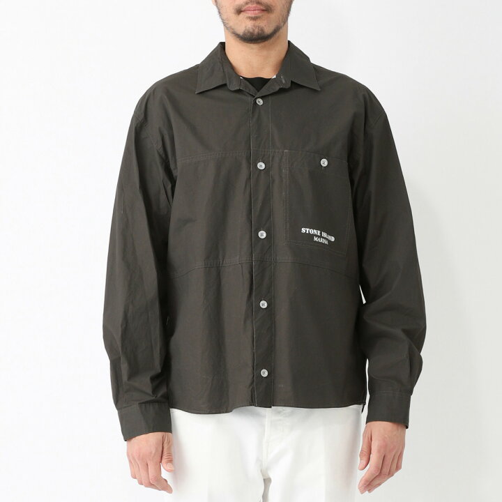楽天市場】ストーンアイランド STONE ISLAND 長袖レギュラーカラー 