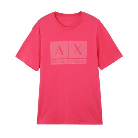 アルマーニエクスチェンジ ARMANI EXCHANGE クルーネックTシャツ ピンク メンズ 3dztce zj3vz 14bl【返品送料無料】【ラッピング無料】[2024SS]