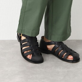 【アウトレット】ロエベ LOEWE サンダル グルカサンダル ブラック レディース l814465x77 1100 LOEWE CAMPO SANDAL【返品送料無料】