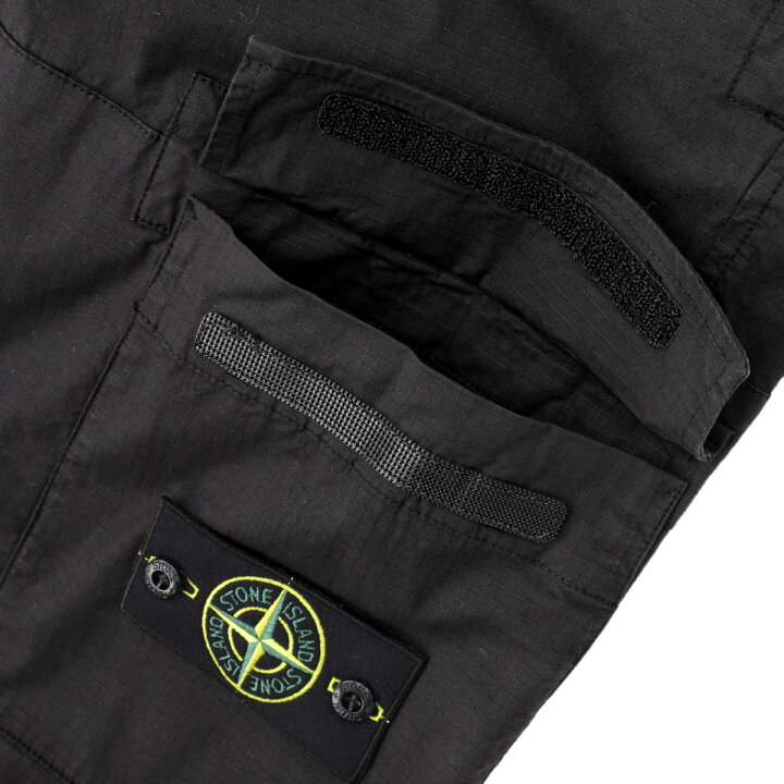 楽天市場】ストーンアイランド STONE ISLAND カーゴパンツ ブラック