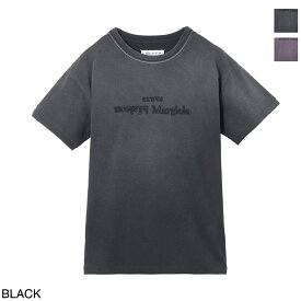 メゾンマルジェラ Maison Margiela クルーネックTシャツ ブラック レディース s51gc0526 s20079 970【返品送料無料】【ラッピング無料】