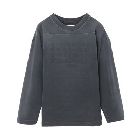 メゾンマルジェラ Maison Margiela クルーネック長袖カットソー ブラック レディース s51gu0129 s24650 900【返品送料無料】【ラッピング無料】