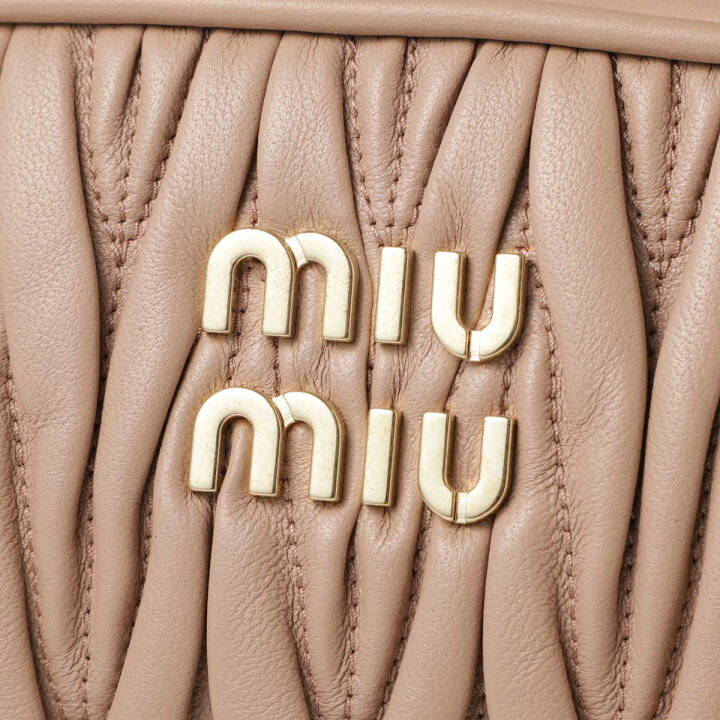楽天市場】ミュウミュウ miu miu ショルダーバッグ ベージュ