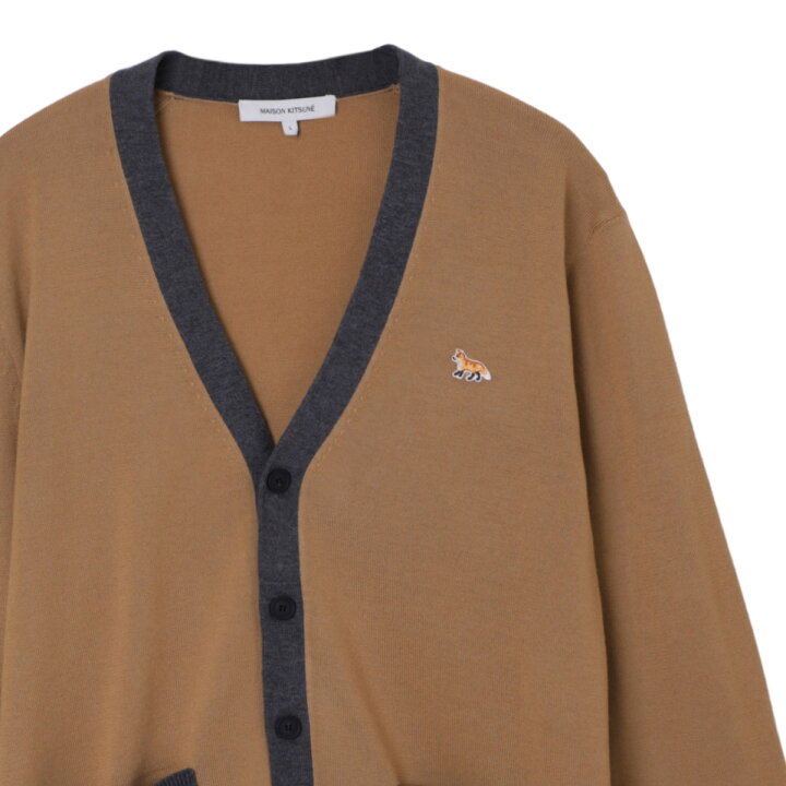 楽天市場】【アウトレット】メゾンキツネ MAISON KITSUNE Vネック 