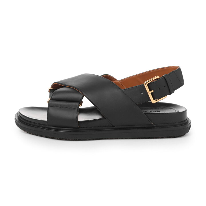 楽天市場】マルニ MARNI サンダル ブラック レディース 大きいサイズ  