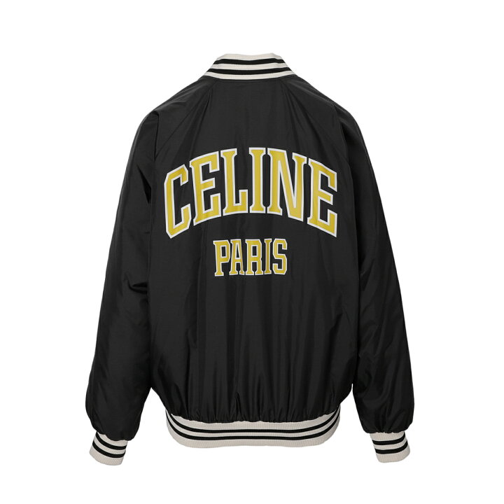 楽天市場】セリーヌ CELINE ブルゾン テディジャケット ブラック 