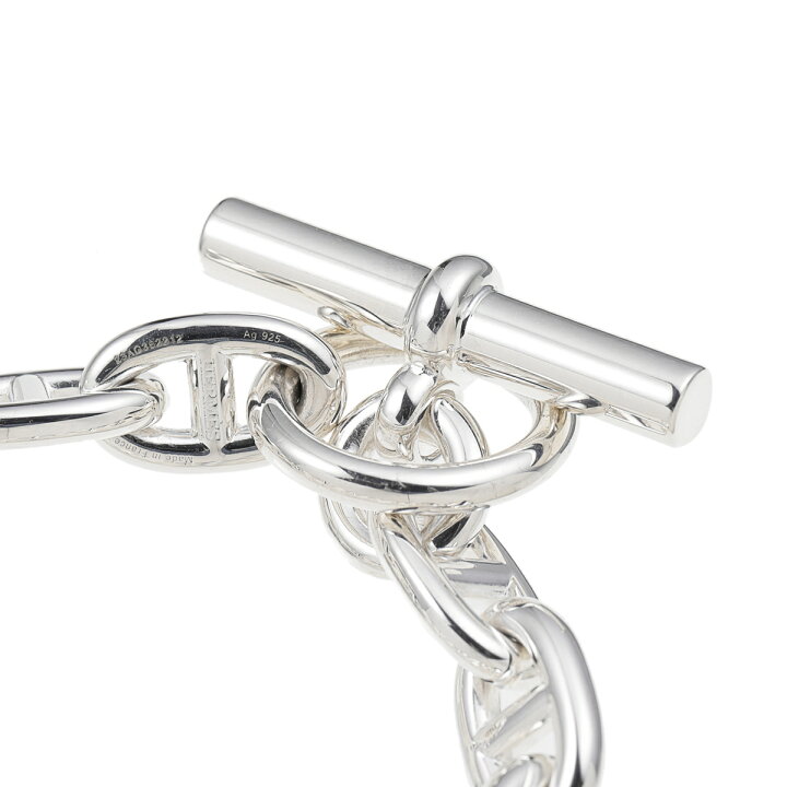 楽天市場】エルメス HERMES ブレスレット シルバー メンズ 9her07  