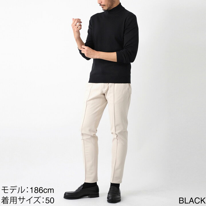楽天市場】グランサッソ Gran Sasso モックネック ニット メンズ 