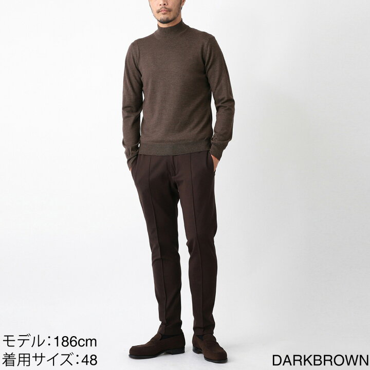 楽天市場】グランサッソ Gran Sasso モックネック ニット メンズ 