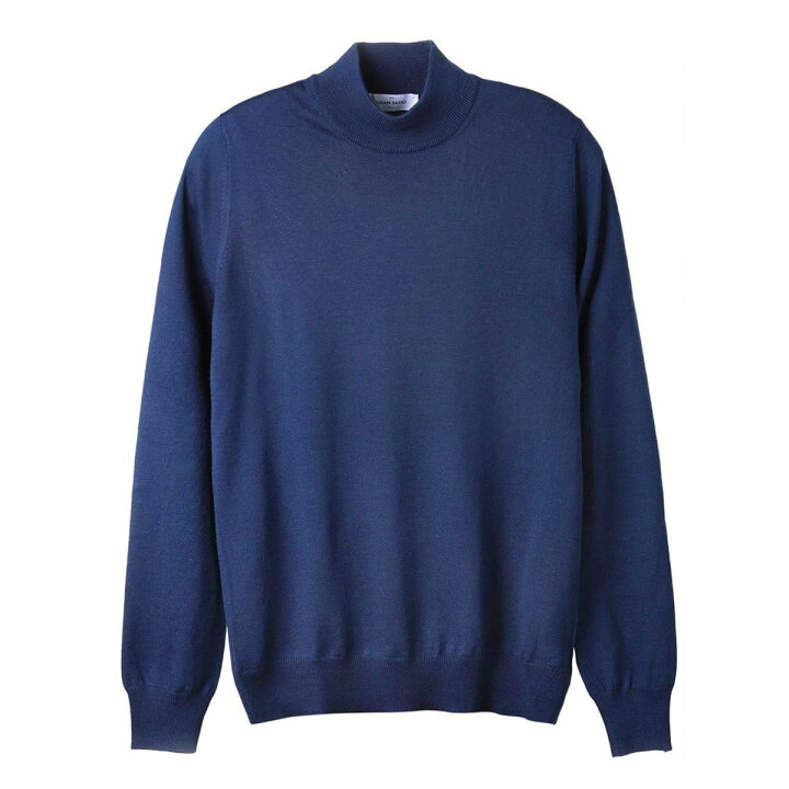 あす着] グランサッソ Gran Sasso モックネック ニット メンズ  