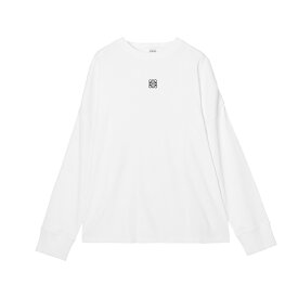 ロエベ LOEWE クルーネック 長袖Tシャツ メンズ h526y22xay 1100 LONG SLEEVE T-SHIRT【返品送料無料】[2025AW]