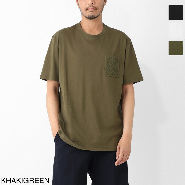 楽天市場】ロエベ LOEWE クルーネックTシャツ メンズ h526y22xbc 1100 