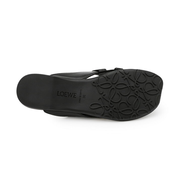 楽天市場】ロエベ LOEWE サンダル ブラック レディース l814465x79  