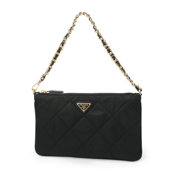 楽天市場】プラダ PRADA ポーチ ブラック レディース 1ni054 2aos  