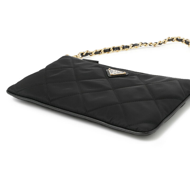 楽天市場】プラダ PRADA ポーチ ブラック レディース 1ni054 2aos  
